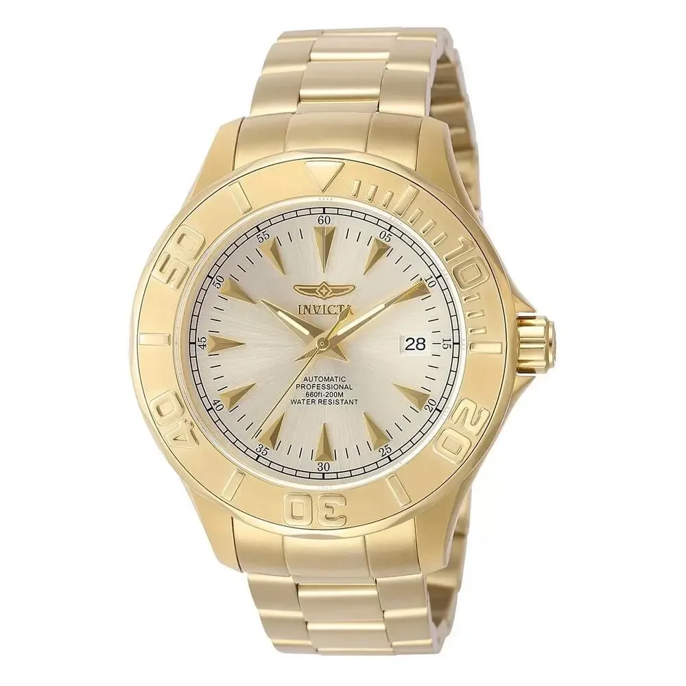 NWT Invicta 7039 Signature | 3-Hand | Gold | Men's Watch